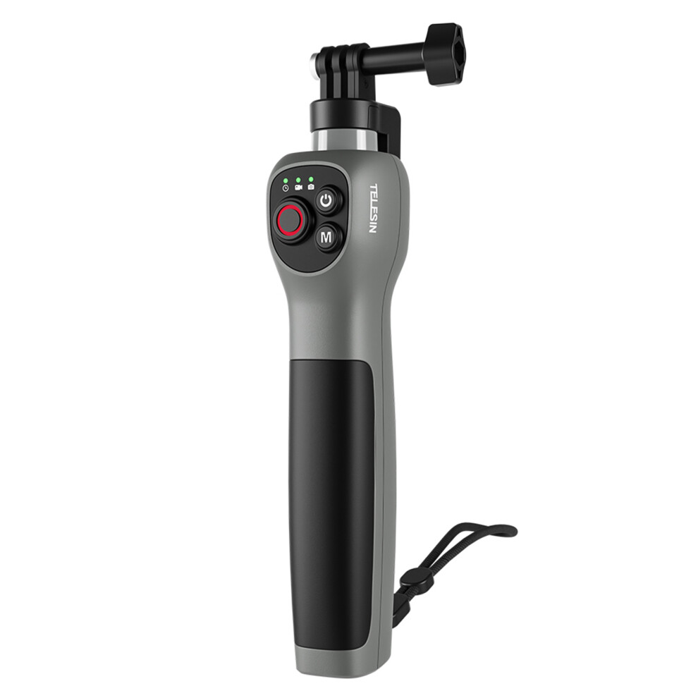 TELESIN Sports Camera Underwater Selfie Stick with Remote Control Diving Extension Stick Max. 85cm Extended Length 30M Waterproof Depth Bui