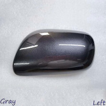 (Gray  Left) Car Accessories For Toyota Yaris 2006-2011 Rearview Mirror Cover Reverse Mirror Shell Mirror Case Housing