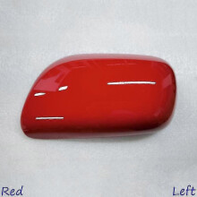 (Red  Left) Car Accessories For Toyota Yaris 2006-2011 Rearview Mirror Cover Reverse Mirror Shell Mirror Case Housing