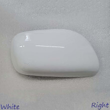 (White Right) Car Accessories For Toyota Yaris 2006-2011 Rearview Mirror Cover Reverse Mirror Shell Mirror Case Housing