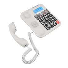 Corded and Cordless Phone 2in Screen Expandable Big Button with Answering Machine Call Blocking Photo Dial Bilingual Caller ID US Plug 100‑