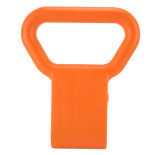 Orangene tragbare verstellbare Kettlebell-Griff für Indoor- und Outdoor-Fitnessstudio