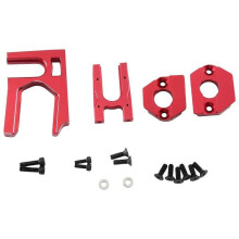 For ARRMA 1/7 MOJAVE INFRACTION 1/8 Kraton Outcast EXB 6S Metal Center Mount + Motor Mount Red