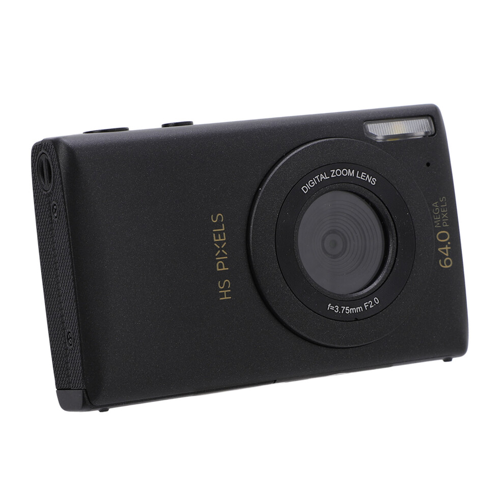 4K Digital Camera 64MP Vlogging Camera Auto Focus Compact Point and Shoot Camera with 18X Digital Zoom 2.8in IPS Screen for Kids Students B-image-OPC-PHQ7Q9P-NEW