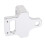 Boost Controller Solenoid Valve Mount Bracket Aluminium Alloy 3 Port for MAC Boost Controller Solenoid Valve Silver 9