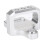 Boost Controller Solenoid Valve Mount Bracket Aluminium Alloy 3 Port for MAC Boost Controller Solenoid Valve Silver 10