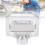 Boost Controller Solenoid Valve Mount Bracket Aluminium Alloy 3 Port for MAC Boost Controller Solenoid Valve Silver 3