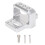 Boost Controller Solenoid Valve Mount Bracket Aluminium Alloy 3 Port for MAC Boost Controller Solenoid Valve Silver 2