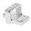 Boost Controller Solenoid Valve Mount Bracket Aluminium Alloy 3 Port for MAC Boost Controller Solenoid Valve Silver 1