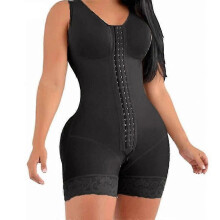 (XXL, MODEL2 black) Fajas Colombianas Post Surgery Shapers Binders Waist Trainer Butt Lifter Shapewear Women Full Body Shaper Bbl Compression Girdle