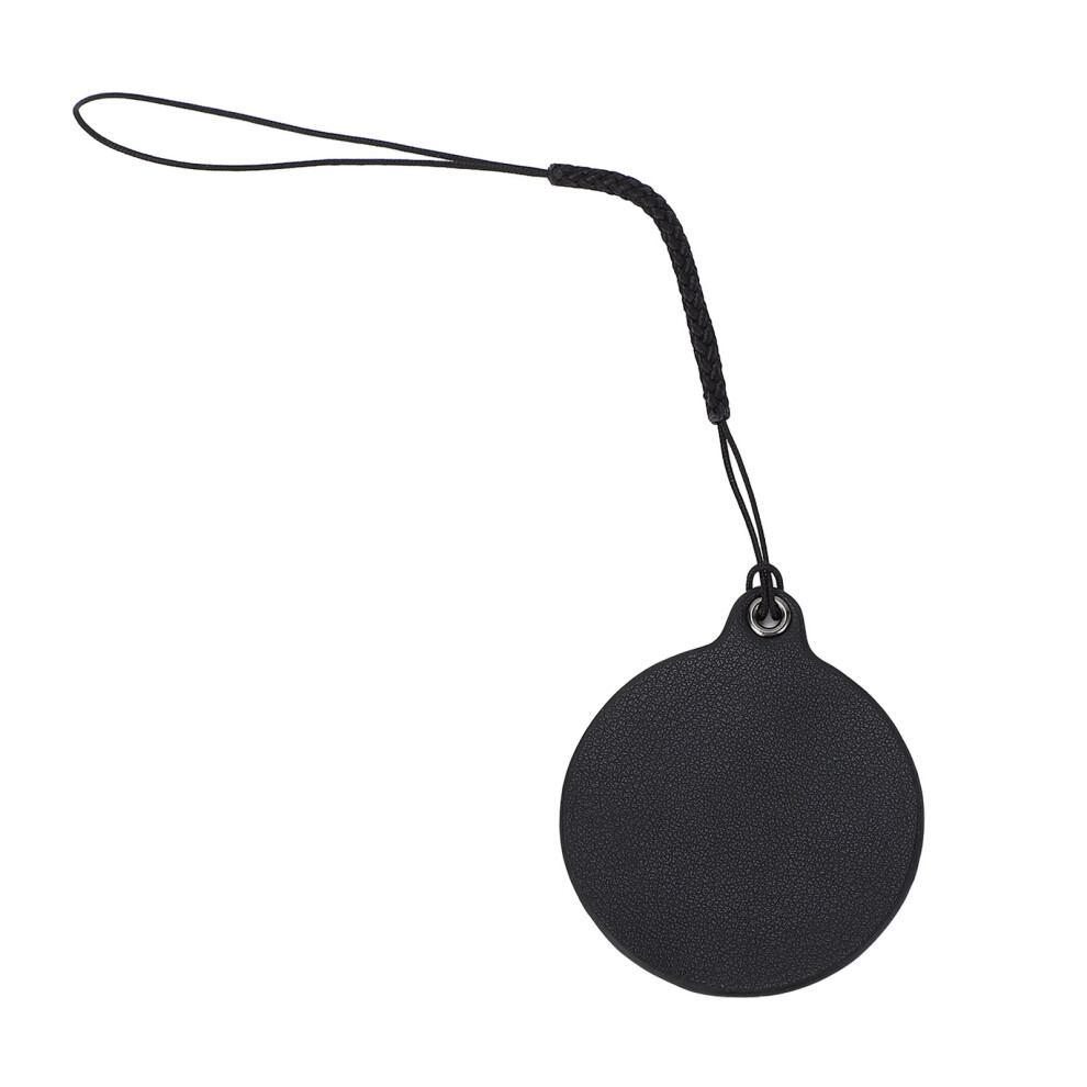 Lens Protective Cap For Evo Print Camera Genuine Leather Lens Cover With Carrying Rope 4.7Cm Diameter 7621313332171