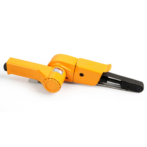 Multifunctional Pneumatic Sanding Machine Grinding Machine Belt Grinder Derusting Deburring Polishing Machine Belt Sander (Type A) 10mm * 3 2