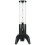 1.5L Beer Dispenser Tower Integrated Tap Beverage Dispenser-Black 1