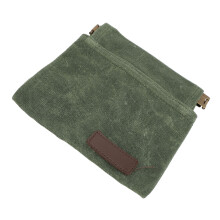 Dog Training Treat Bag Large Capacity Magnetic Opening Multi Purpose Anti Loss Pet Feed Snack Pocket for Dog Walking Green