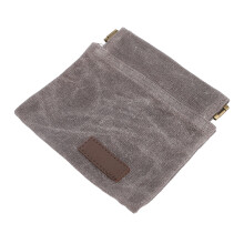 Dog Training Treat Bag Large Capacity Magnetic Opening Multi Purpose Anti Loss Pet Feed Snack Pocket for Dog Walking Gray