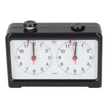 Multifunktionaler Retro-Quarz-Schachtimer, ABS, 18x6,5x11,5cm