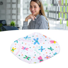 5er Set Wiederverwendbare Menstruationsbinden Waschbar Wasserdicht Atmungsaktiv Stoff (18x20cm)