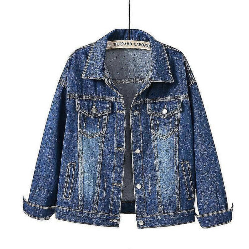 (S, BLUE-2) Women's Denim Jacket