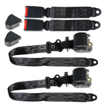 Fully Automatic Three-point Seat Belt Passenger Car Truck Automatic Retractable Universal Seat Belt Driver's Seat Safety Belt