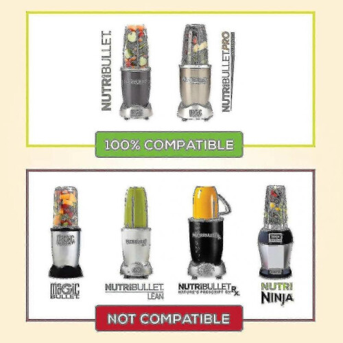 (24 oz) Pack Of 2 Replacement Cups For Nutribullet 1