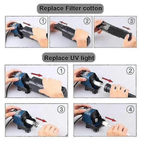 Fish Uv Sterilizer Submersible Aquarium Oxygen Pump 1