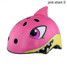 (Pink Shark) Kids Bike Helmet Ultra Light City Road Bicycle Helmet For Outdoor Sports Riding