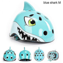 (Blue Shark) Kids Bike Helmet Ultra Light City Road Bicycle Helmet For Outdoor Sports Riding