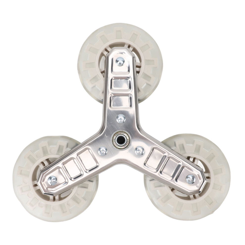 Replacement Stair Climbing Wheel Silent Rotatable Caster Wheel Trolley Climbing Wheel for Foldable Cart