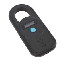 USB tragbarer Haustier-Mikrochip-Scanner mit 128 Speicher, schwarz