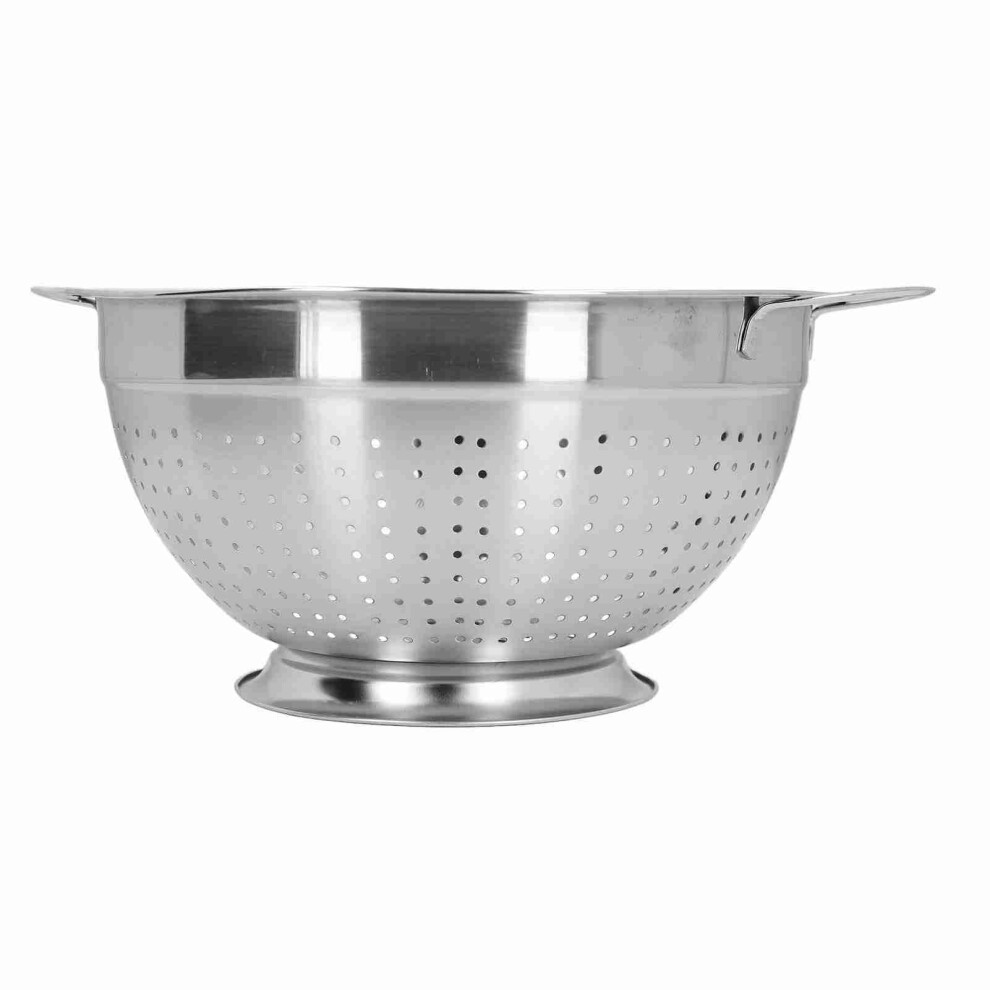 Fruit Strainer Basket Multipurpose Stainless Steel Vegetable Fruit Kitchen Colander Bowl for Pasta Fruit Noodle 26cm / 10.2in-image-OPC-PHQ7VPG-NEW