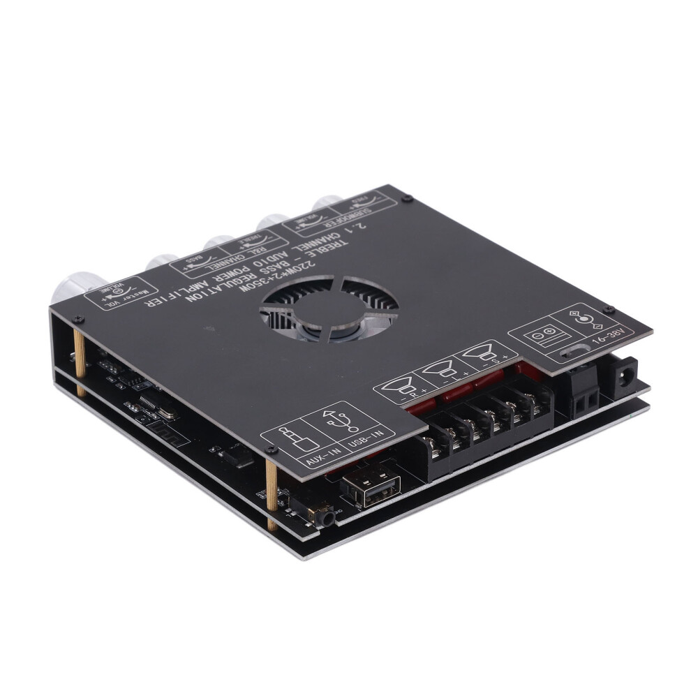 Power Amplifier Module 2.1 Channel Bt5.1 Aux U Disk Usb Sound Card Inputs Tpa3255 Amplifier Board Dc16â38V 6951313358903