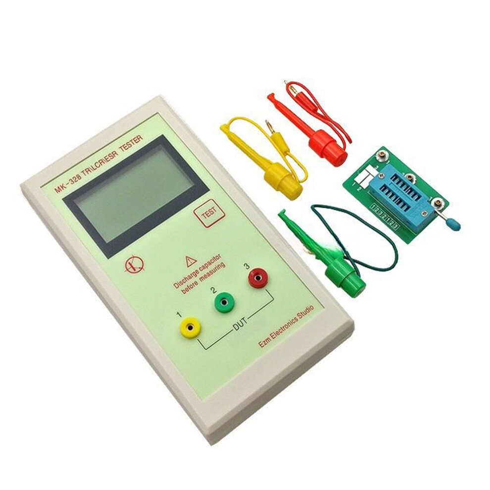 Mk328 Portable Lcd Display Capacitance And Resistance Tester Multifunctional Transistor Tester Esr Tester 4031313360617