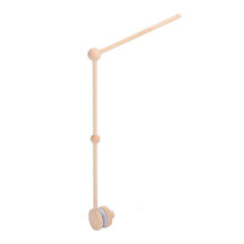 Holz Babybett-Mobilearm Verstärkter Stand 31,6x68cm Buchenholz