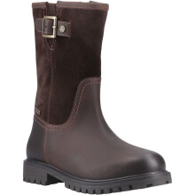 (4 (Adults'), 4 (Adults')) Hunter Canna Ankle Boot Leather Women's Brown Boots