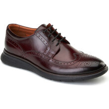 (7 (Adults'), 7 (Adults')) Base London Flight 25 Leather Men's Bordo Brogues Shoes
