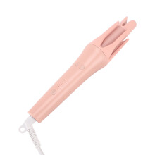 Automatic Curling Iron Wand 32mm Diameter Alloy Rotating Curling Iron for Makeup Travel US Plug
