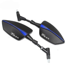 (Blue) Motorcycle Accessories Rearview Anti-glare Mirror For YAMAHA TMAX 500 560 T-MAX TMax530 Cafe Racer Motorbike Side mirrors Parts