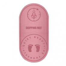 (6mm, Pink) Jump Rope Mat Knees Protection Impacts Absorption Durable Jumping Rope Mat With Non-slip
