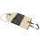 Nylon-Netz-Bootmüllbeutel Khaki Wiederverwendbar mit Lanyard, 405g 13
