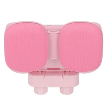 Pink Schreibposturenträger mit LED-Leuchte, ABS, 500mAh Akku