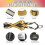 (L, Yellow) Dog Sledding Weight Pulling Harness Reflective for Pets Training 3
