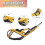 (XL, Yellow) Dog Sledding Weight Pulling Harness Reflective for Pets Training 2