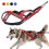 (XL, Red) Dog Sledding Weight Pulling Harness Reflective for Pets Training 1