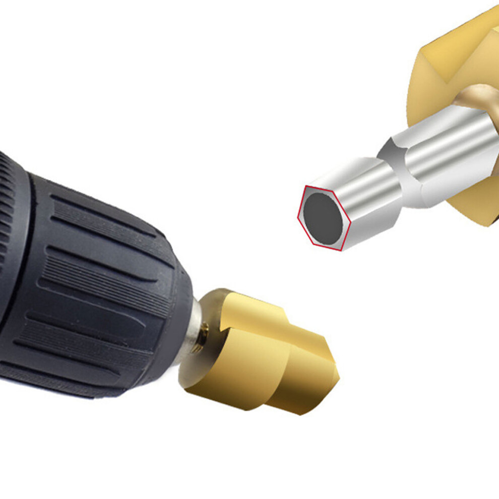 3Pcs PPR Lifting Drill Bit Stepped Plastic Water Pipe Repair Connection Tool Tube Expander with Quick Cutter-image-OPC-PHQ7ZTB-NEW