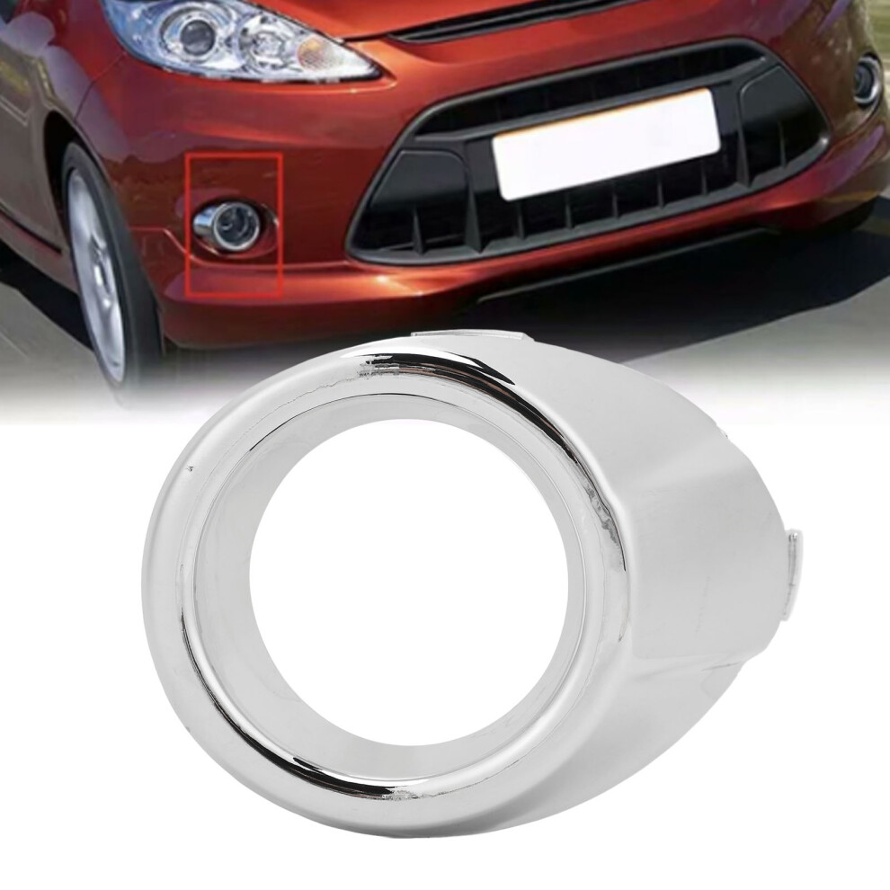 Front Fog Trim Abs Chrome Scratch Resistant High Toughness Elegant For Fiesta Mk7 2008 To 2012 Left 1544517 Light 9451313376145