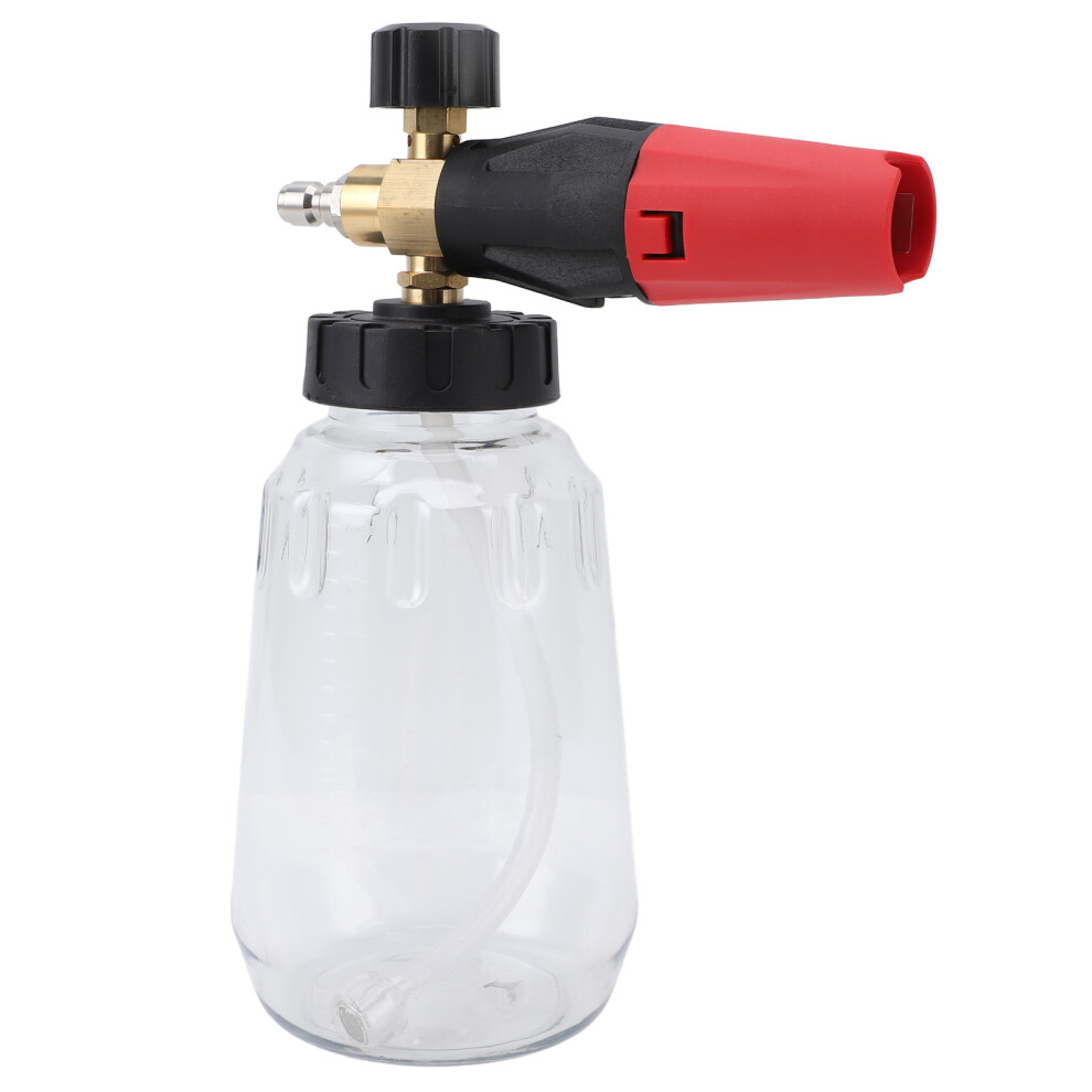 Car Wash Foam Sprayer 1000Ml Versatile High Pressure Washer Foam Cannon With 1/4In Quick Connector For Bike Motorcycle Truck Suv 8791313376044