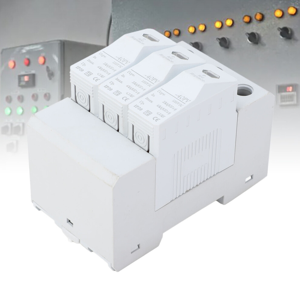 Dc Spd Surge Protective Device Voltage Safety Arrester Dc Surge Protector 1000V 20Â40Ka 9321313377117