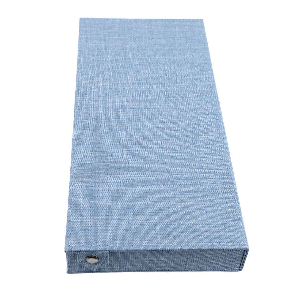 Linen 6 Slots Eyeglasses Case Fashionable Eyewear Display Case Multiple Glasses Case Box for Home Store