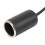 USB-Stecker zu Zigarettenanzünder-Adapter, 12V 8W, 30cm schwarz 9