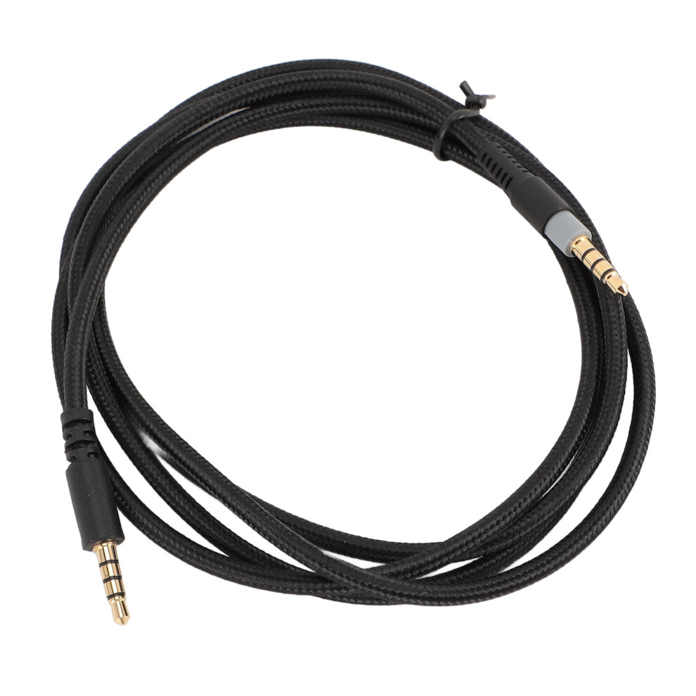 Headphone Replacement Cable 3.5Mm Male To Male Plated Plug Headset Sound Cable For Cloud Alpha Cloud Mix Cloud 4.9Ft Gold 9341313383642